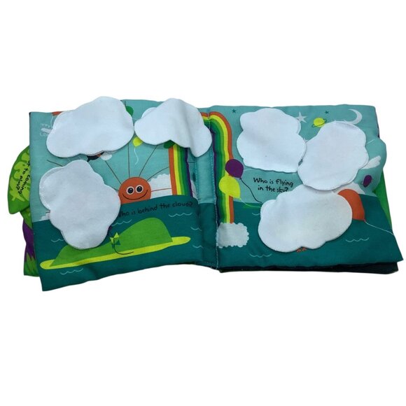 Melissa & Doug The Wonderful World Of Peekaboo Fabric Book By Ks Kids - Picture 3 of 5